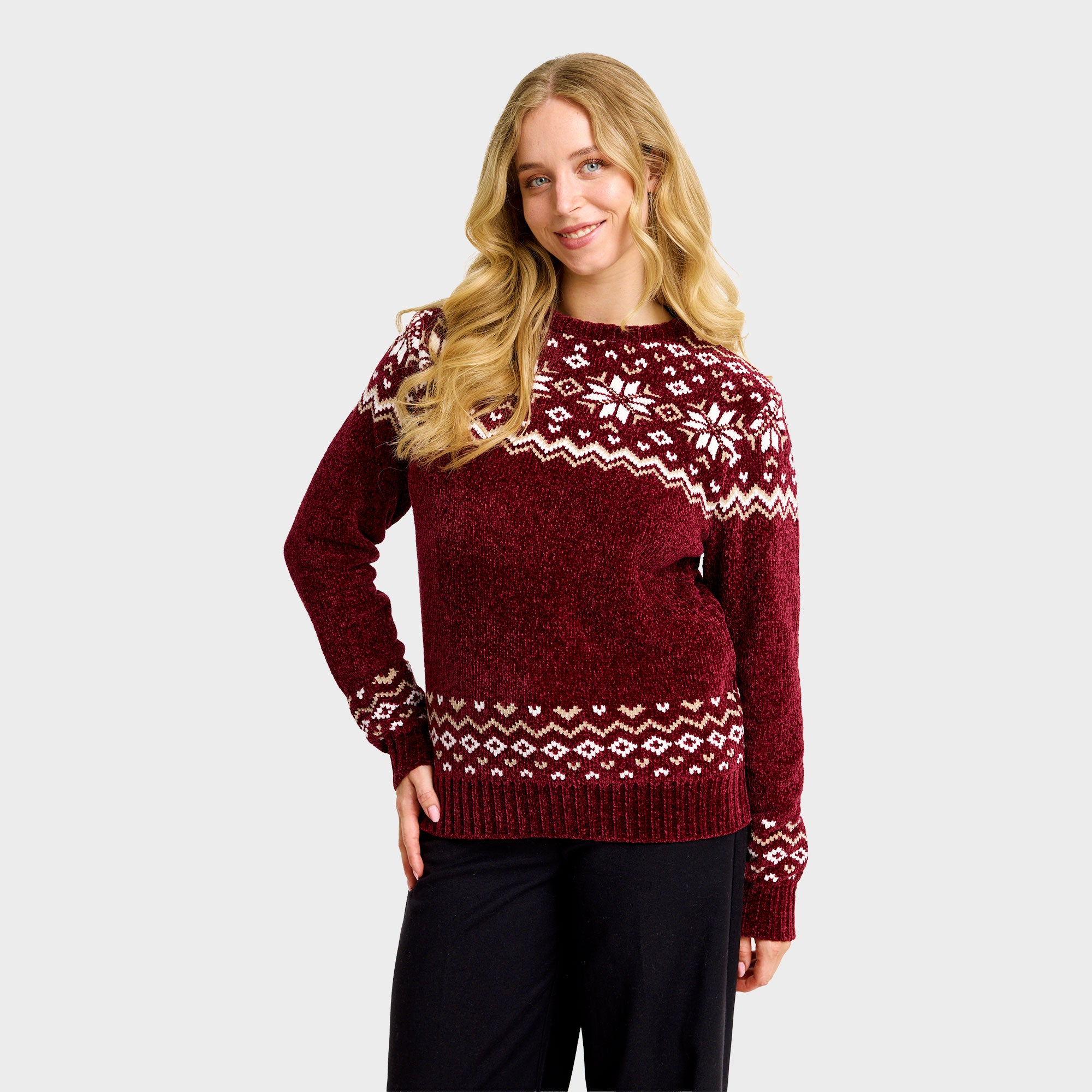 Den nordiske julesweater - Dame